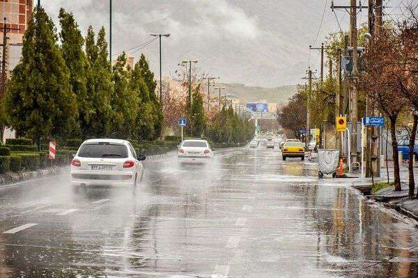 بارش باران در ۵ استان کشور