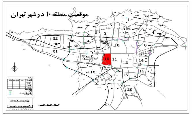  تغییرات قیمت مسکن در منطقه ۱۰ تهران