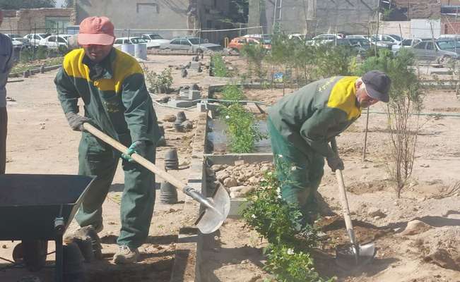 ایجاد ۳۹۰۰ متر فضای سبز در مجاورت فیروزه جهان اسلام