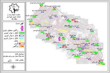 تهیه نقشه راهبردی محل استقرار خودروهای محلول پاش برای اطلاع شهروندان