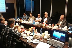برگزاری جلسه تیرماه هیئت مدیره انجمن برق آبی در شرکت مپنا