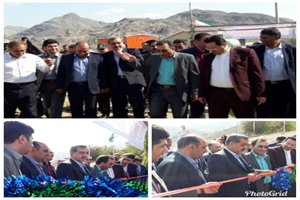 بهره برداری از ۳ پروژه راه وشهرسازی شهرستان رودبار درهفته دولت