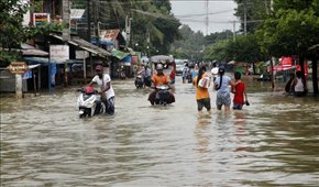 سیلاب شدید در میانمار در پی شکستن سد