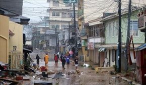 ابرطوفان در فیلیپین ۲۵کشته برجای گذاشت