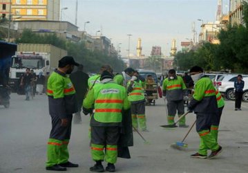 اعزام یک هزار نفر از پاکبانان و اتوبوسرانان شهرداری مشهد به کشور عراق