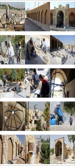 تداوم بهسازی در باغ موزه نجف آباد