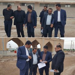 بازدید شهردار خرمشهر از گلزار مطهر شهدا و برنامه ریزی جهت بهسازی گلزار