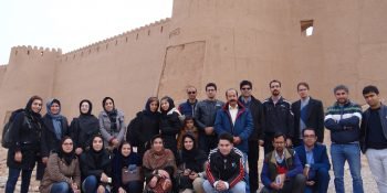 بازدید مهندسان معمار از بنای تاریخی شهر تاریخی بلقیس اسفراین