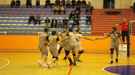 توقف والیبالیست های شهرداری تبریز پس از دو پیروزی متوالی