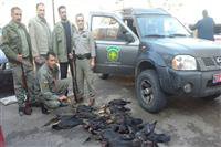 دستگیری شکارچیان متخلف غیر بومی در شهرستان رشت
