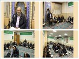جلسه قرآن مدیران ارشد استان در نمازخانه بنیاد مسکن برگزار شد