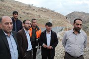 بازدید مهندس کاظمی مدیرکل راه وشهرسازی استان ایلام از اتمام پروژه سه راهی میمه- گوراب( محور ملکشاهی- آبدانان)